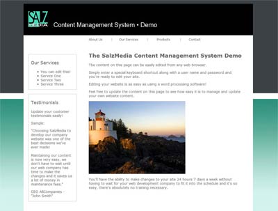 View your web page in a browser.