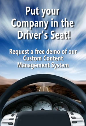 SalzMedia - Put your company in the drivers seat with a custom content managed website!